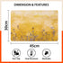Polypropylene Table Mats & Coasters for Dining Table at Home (Tansy - Set of 6)